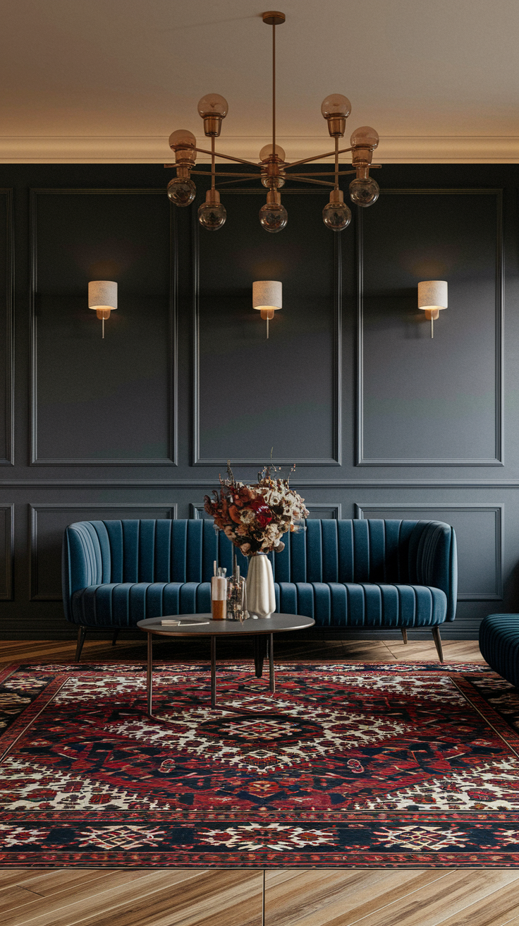 20 Moody Living Room Ideas for Modern, Rustic, and Cozy Dark-Inspired Interiors