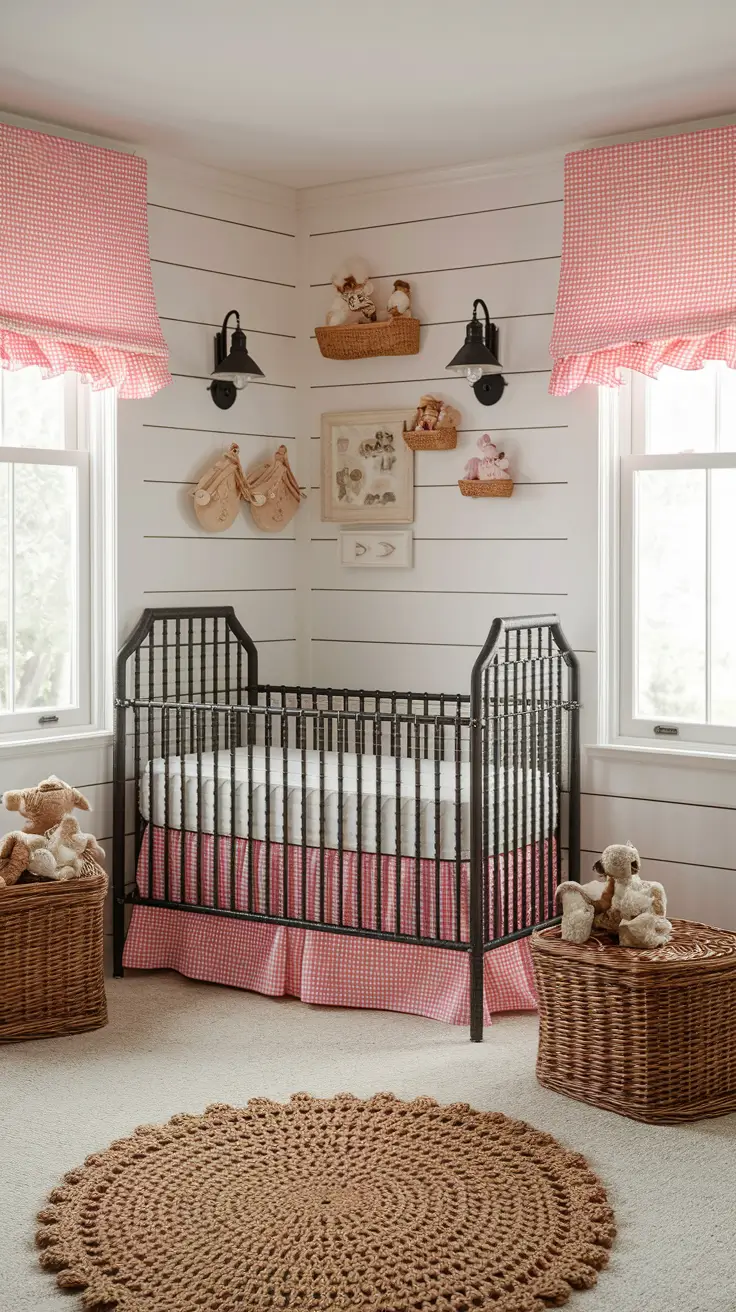 20 Beautiful Girls Nursery Ideas with Decor, Themes, Wallpaper & Pink Vintage Styles