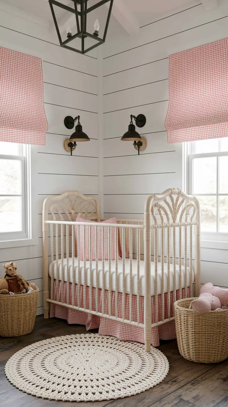20 Beautiful Girls Nursery Ideas with Decor, Themes, Wallpaper & Pink Vintage Styles