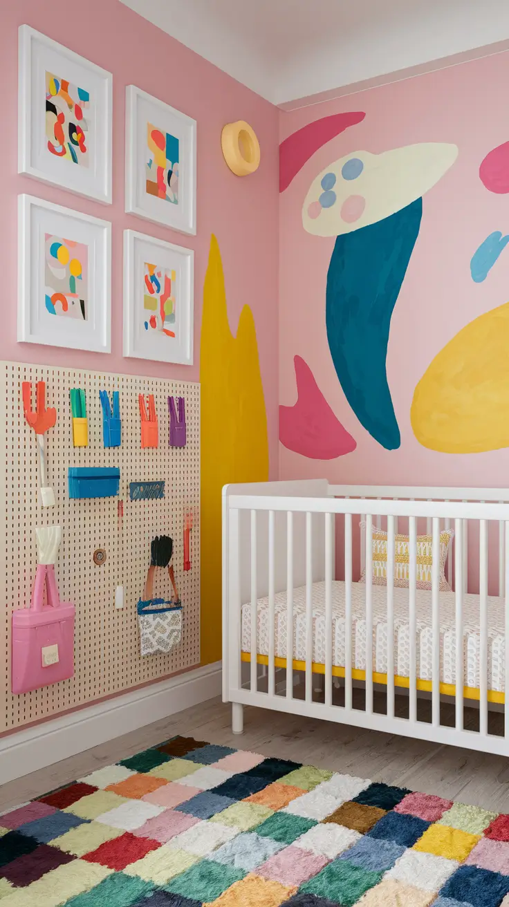 20 Beautiful Girls Nursery Ideas with Decor, Themes, Wallpaper & Pink Vintage Styles