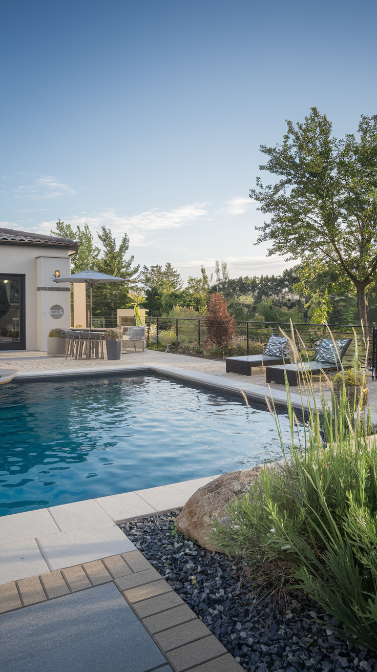 20 Backyard Ideas with Pool for a Cozy, Modern, and Entertaining Outdoor Space
