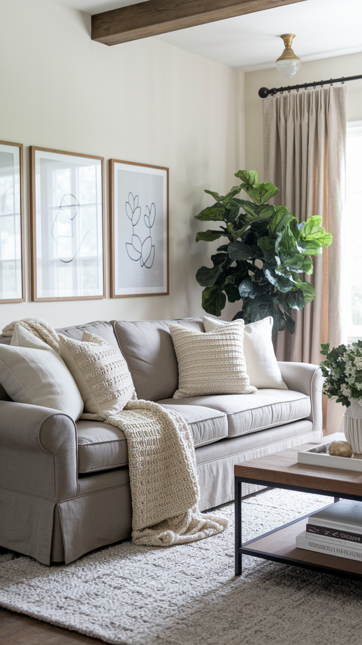 20 Farmhouses Living Room Ideas for a Cozy, Rustic, Modern, and Vintage-Inspired Home