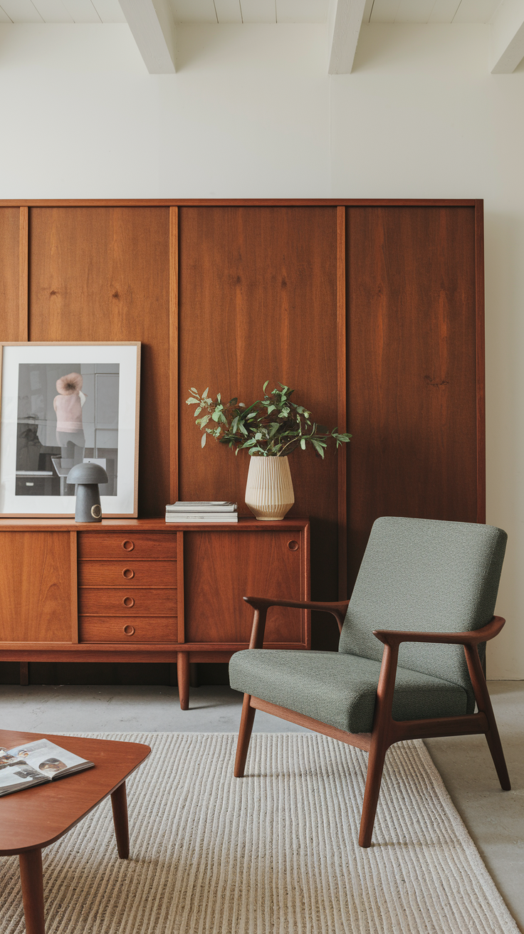 20 Mid Century Moderns Living Room Ideas for a Cozy, Boho, and Contemporary Space