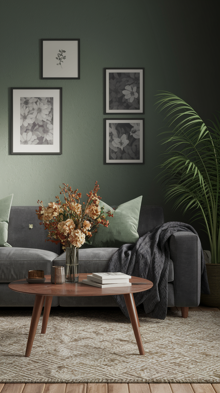 20 Moody Living Room Ideas for Modern, Rustic, and Cozy Dark-Inspired Interiors