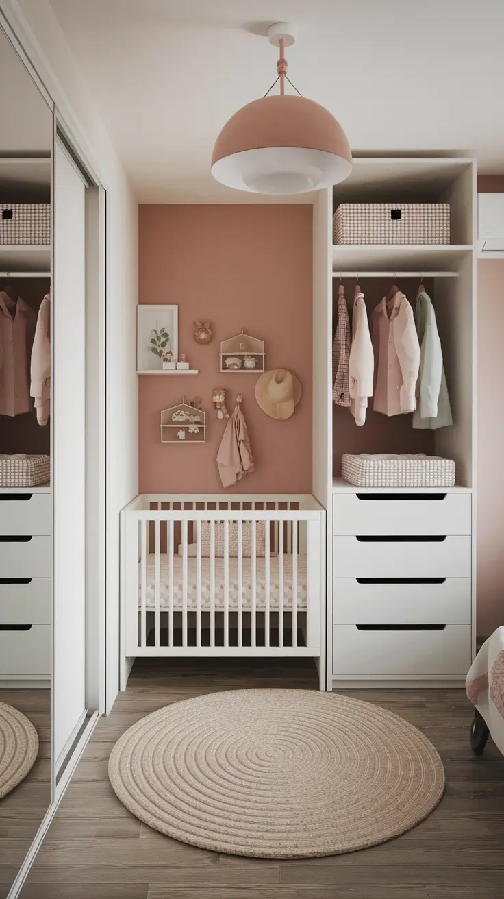 20 Beautiful Girls Nursery Ideas with Decor, Themes, Wallpaper & Pink Vintage Styles