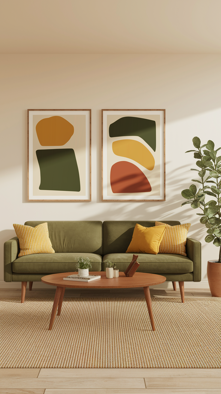 20 Mid Century Moderns Living Room Ideas for a Cozy, Boho, and Contemporary Space