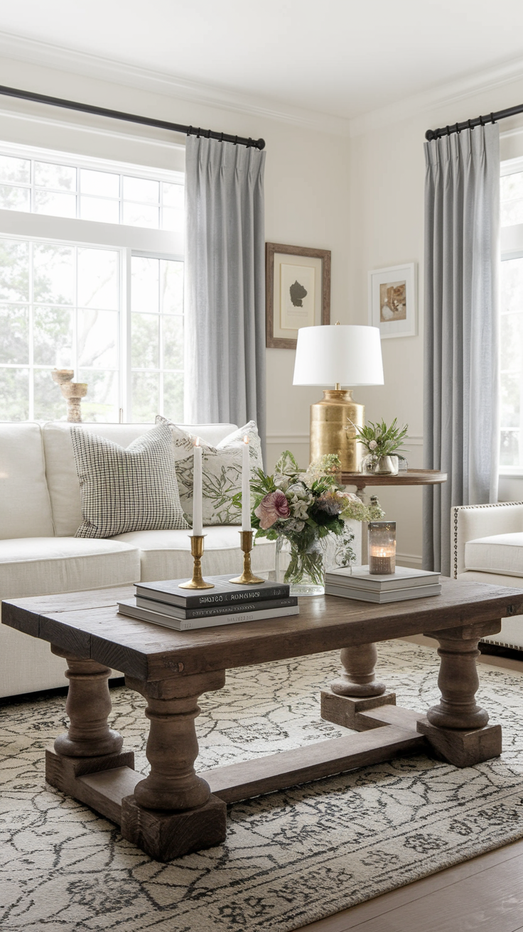 20 Farmhouses Living Room Ideas for a Cozy, Rustic, Modern, and Vintage-Inspired Home