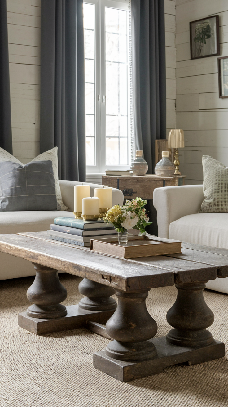 20 Farmhouses Living Room Ideas for a Cozy, Rustic, Modern, and Vintage-Inspired Home