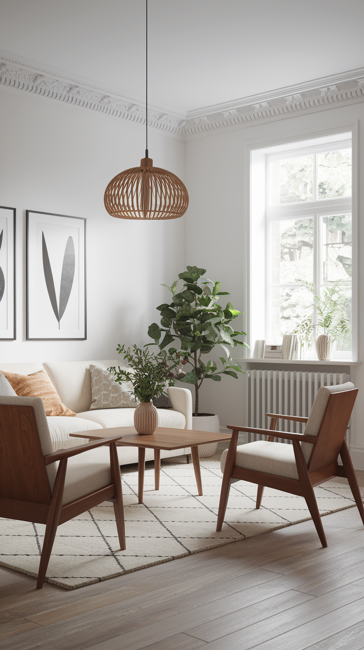 20 Mid Century Moderns Living Room Ideas for a Cozy, Boho, and Contemporary Space