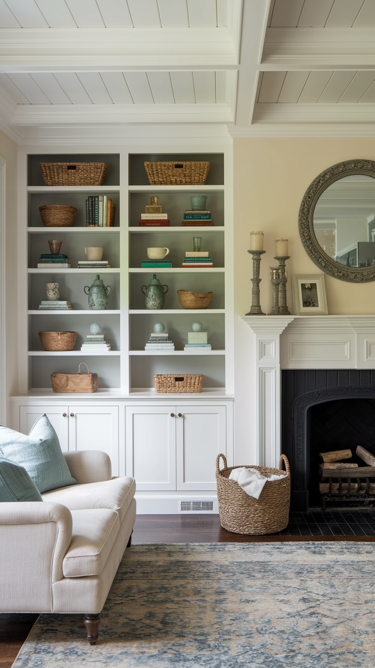 20 Farmhouses Living Room Ideas for a Cozy, Rustic, Modern, and Vintage-Inspired Home