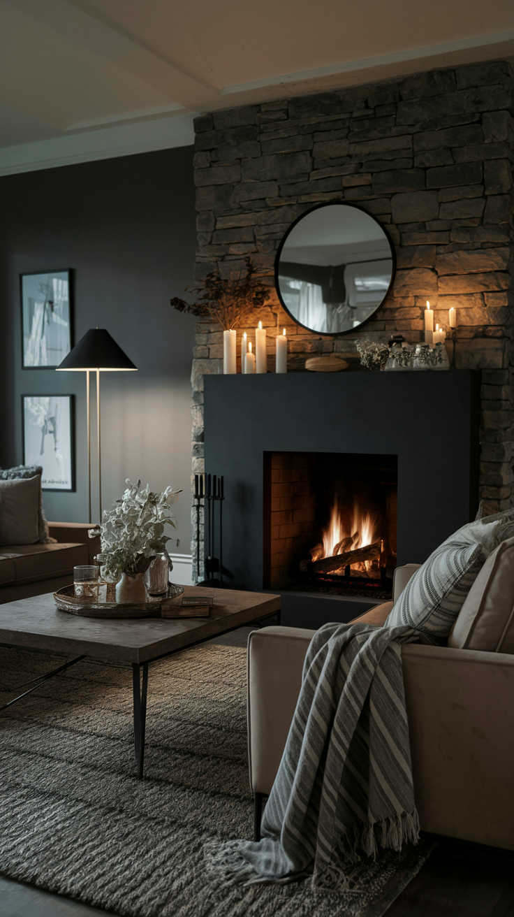 20 Moody Living Room Ideas for Modern, Rustic, and Cozy Dark-Inspired Interiors
