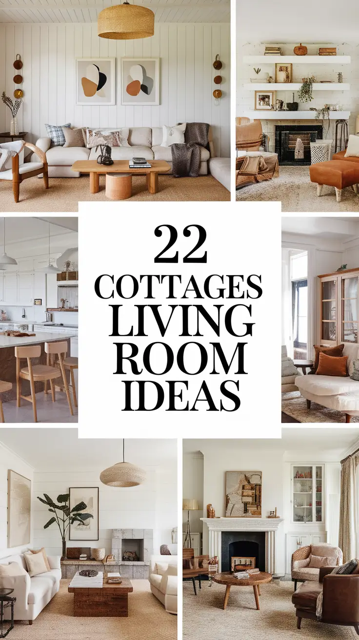 Best Cottages Living Room Ideas to Make Your Space Warm, Cosy, and Full of Charm