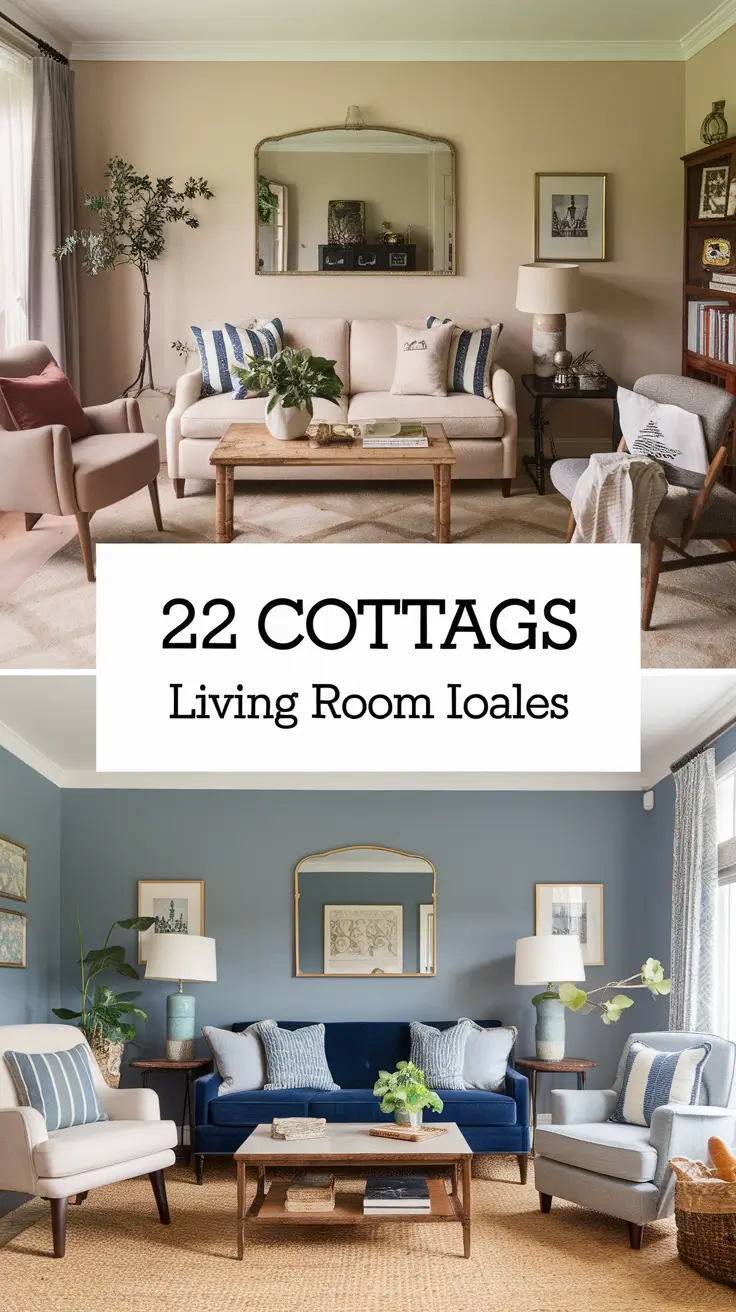 Best Cottages Living Room Ideas to Make Your Space Warm, Cosy, and Full of Charm