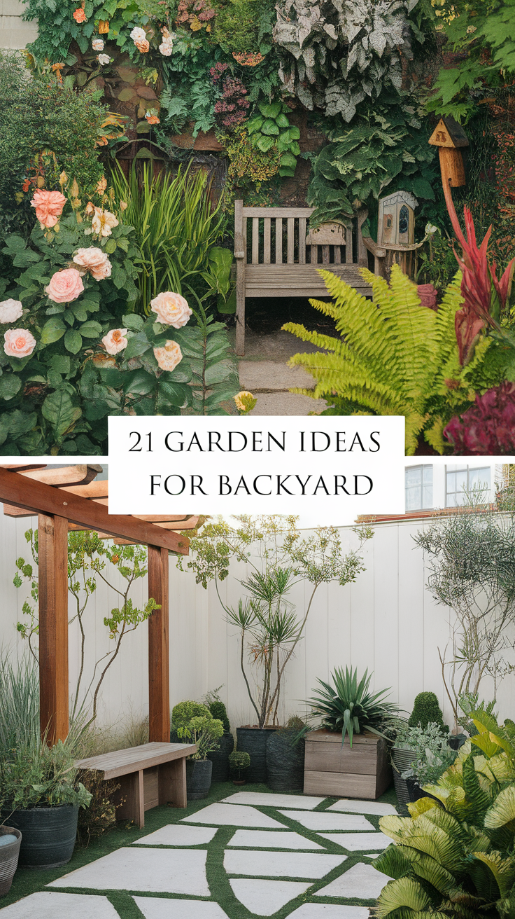 21 Creative and Low-Cost Garden Ideas for Backyard Landscaping, DIY, Zen, and Flower Designs