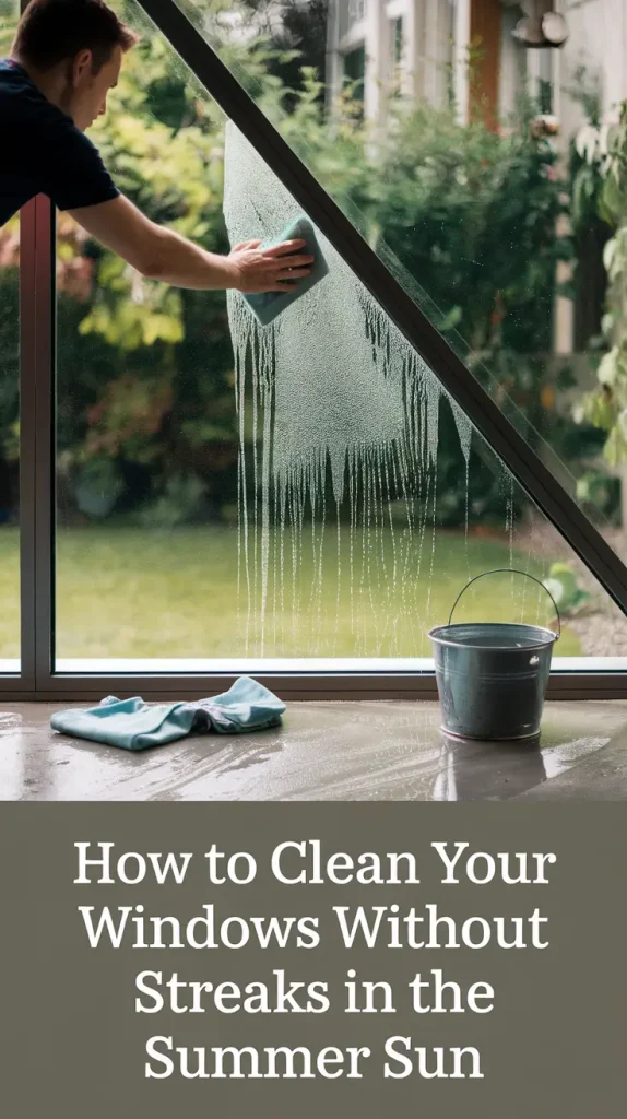 How to Clean Your Windows Without Streaks in the Summer Sun: 2025 Expert Tips