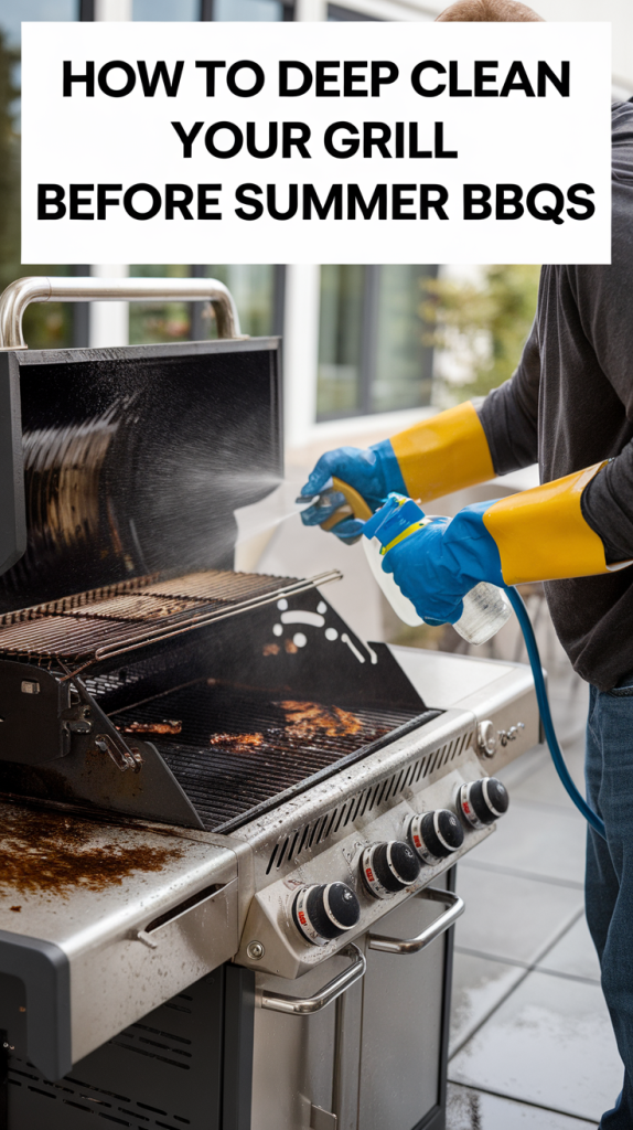 How to Deep Clean Your Grill Before Summer BBQs in 2025