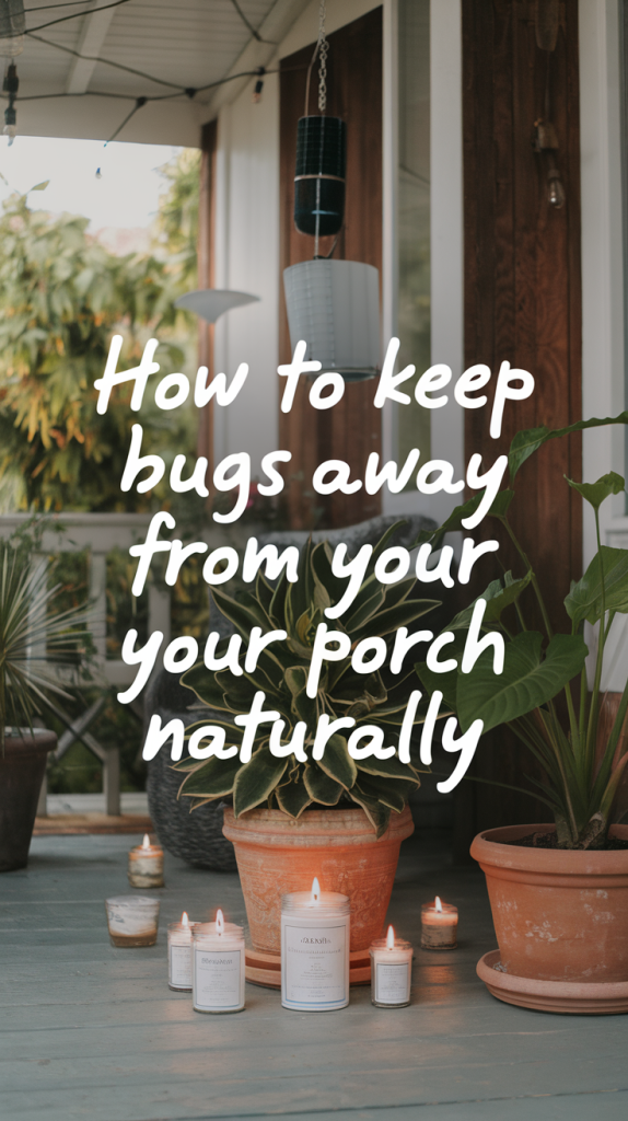 How to Keep Bugs Away from Your Porch Naturally in 2025