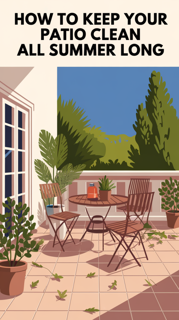How to Keep Your Patio Clean All Summer Long in 2025: Easy Routines and Pro Tips