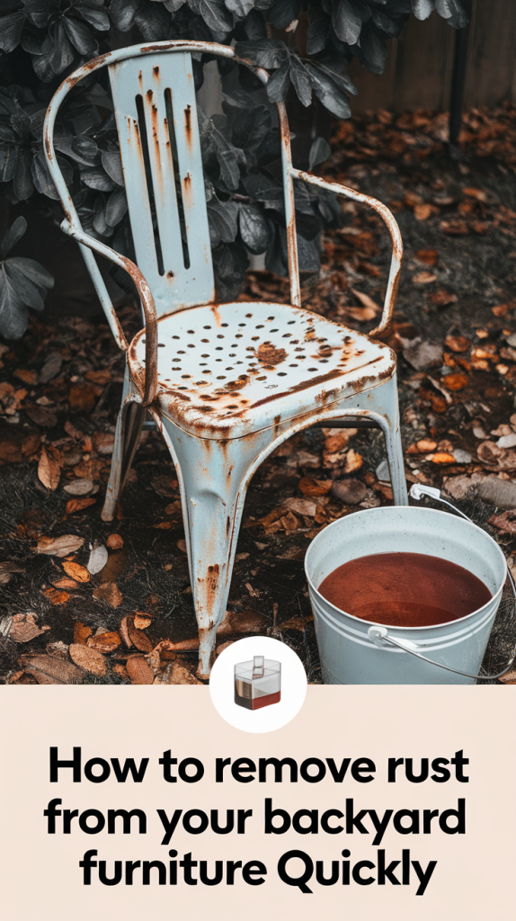 How to Remove Rust from Your Backyard Furniture Quickly in 2025
