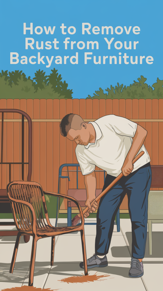 How to Remove Rust from Your Backyard Furniture Quickly in 2025