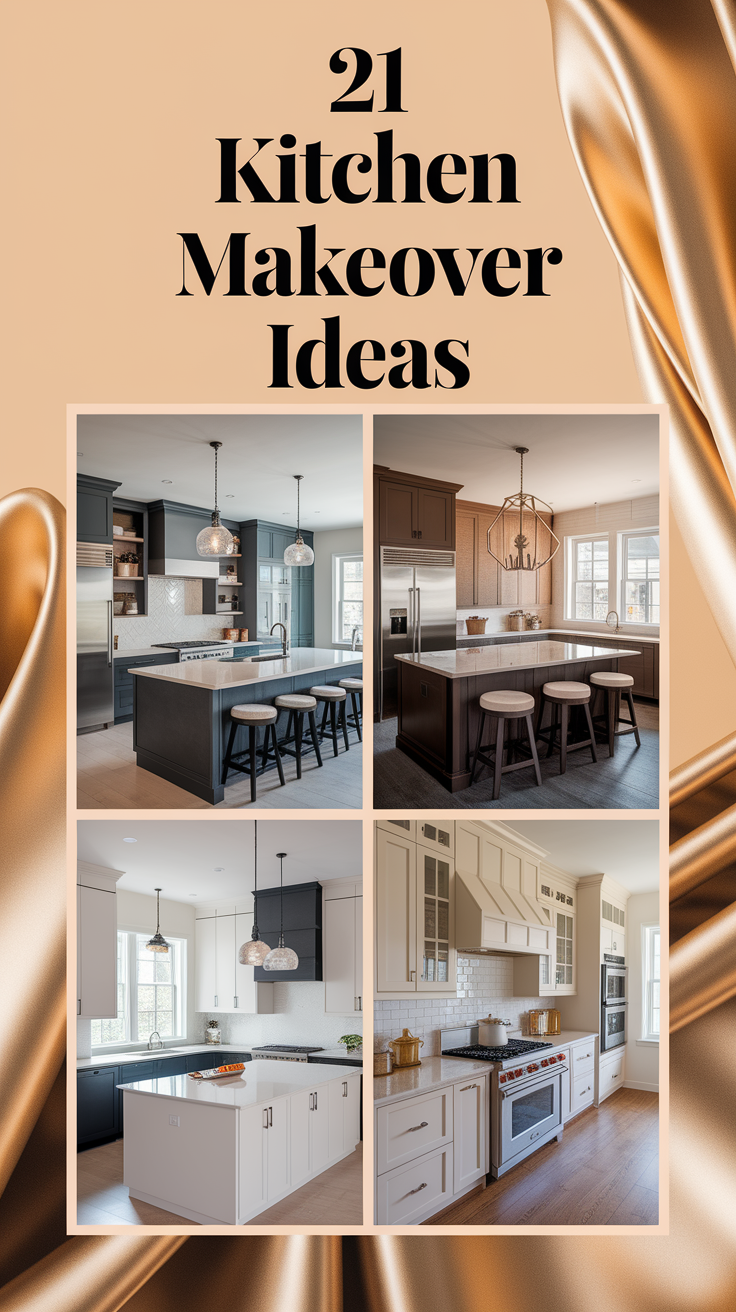 21 Best Kitchen Makeover Ideas for Modern, Rustic, DIY, and Budget-Friendly Designs