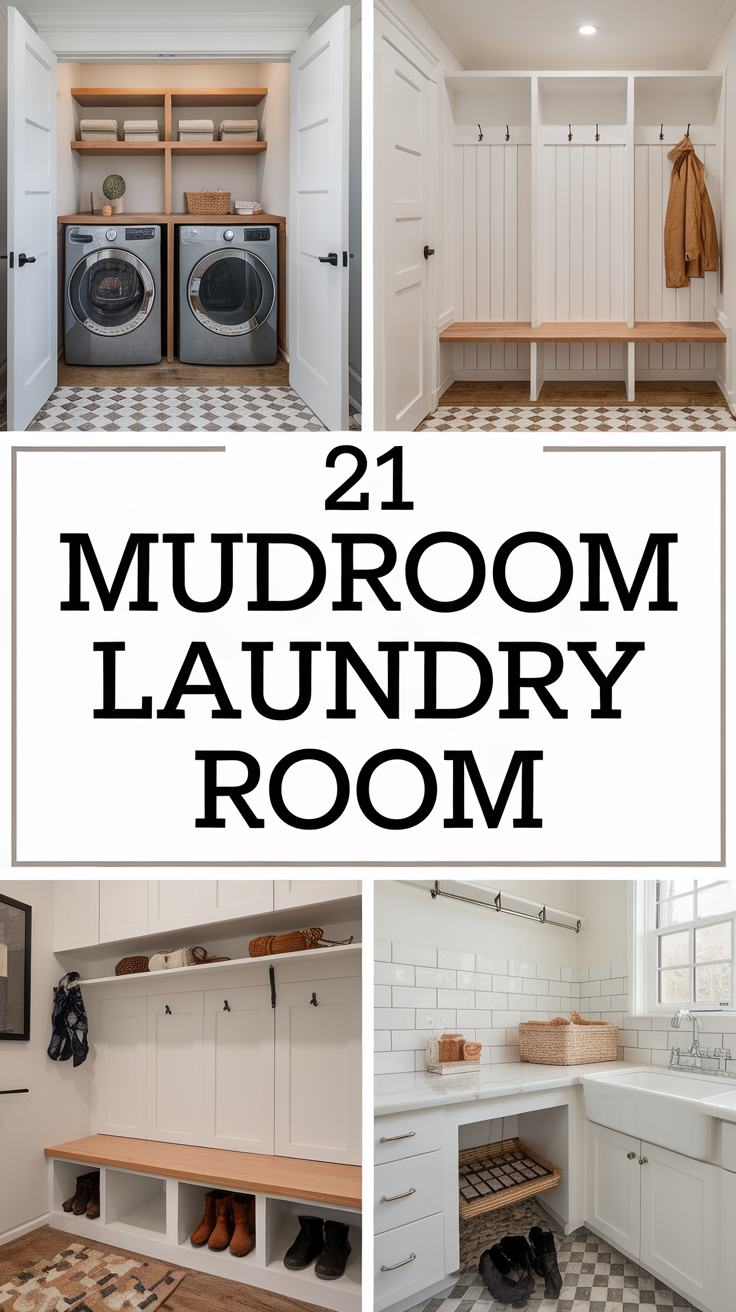 21 Best Mudroom Laundry Room Ideas for Smart Layouts, Combos, and Entryway Designs