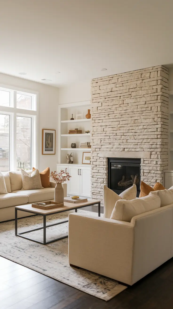 Accent Walls in Living Room Ideas: Stylish Designs with Paint, Wallpaper & Texture