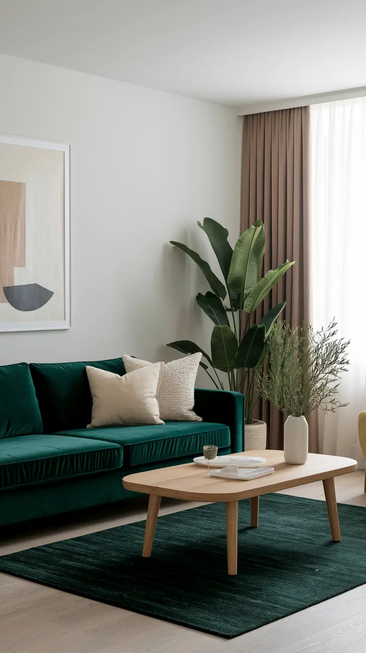 Dark Green Living Room: Inspiring Ideas and Stylish Decor Tips