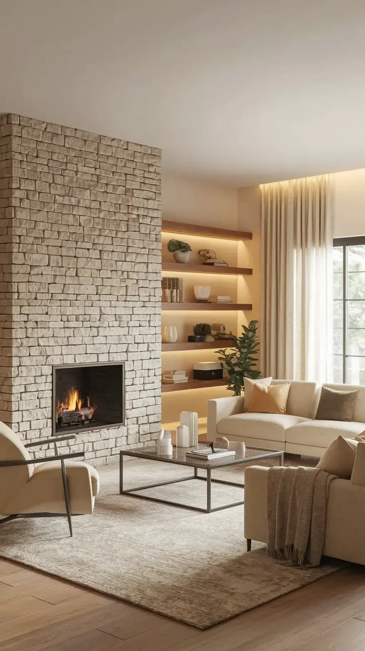 Accent Walls in Living Room Ideas: Stylish Designs with Paint, Wallpaper & Texture