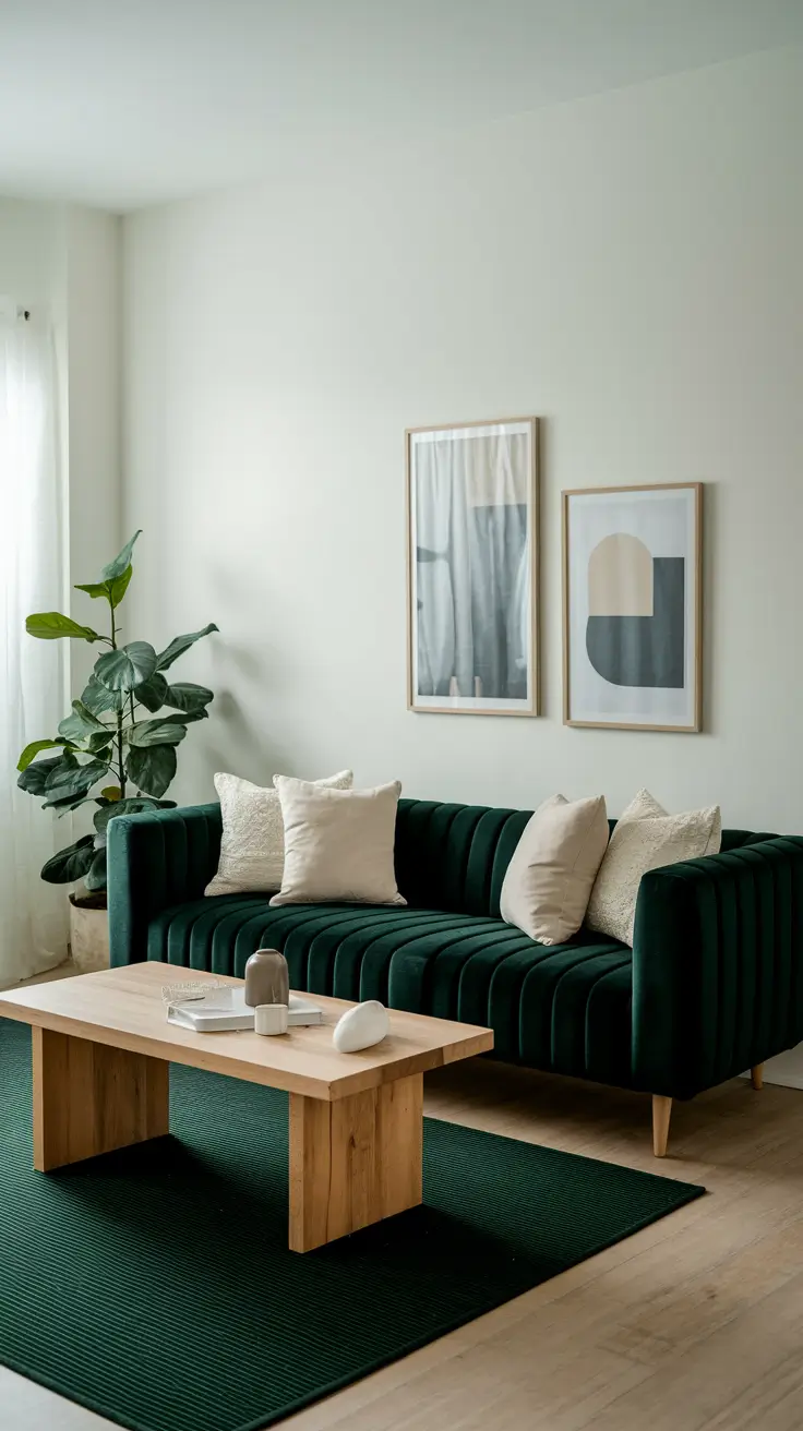 Dark Green Living Room: Inspiring Ideas and Stylish Decor Tips