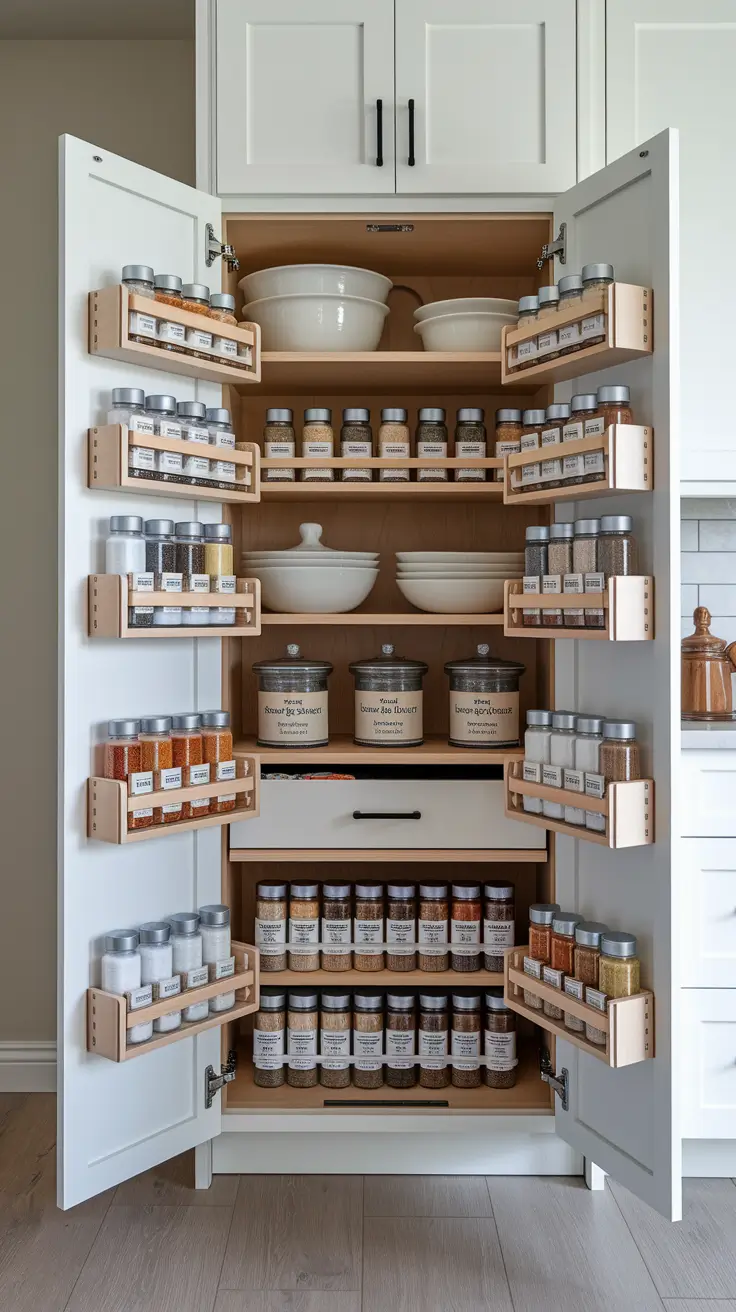 20 Pantry Cabinets Ideas for Stylish and Functional Kitchen Organization