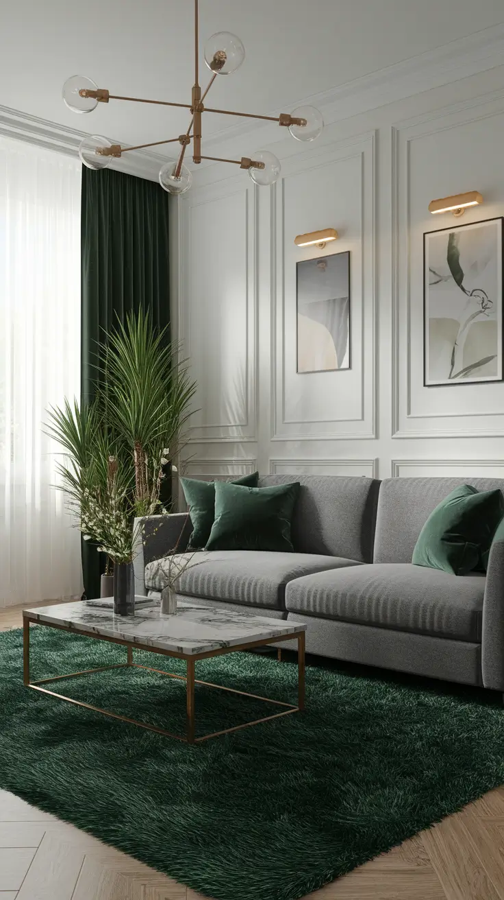 Dark Green Living Room: Inspiring Ideas and Stylish Decor Tips