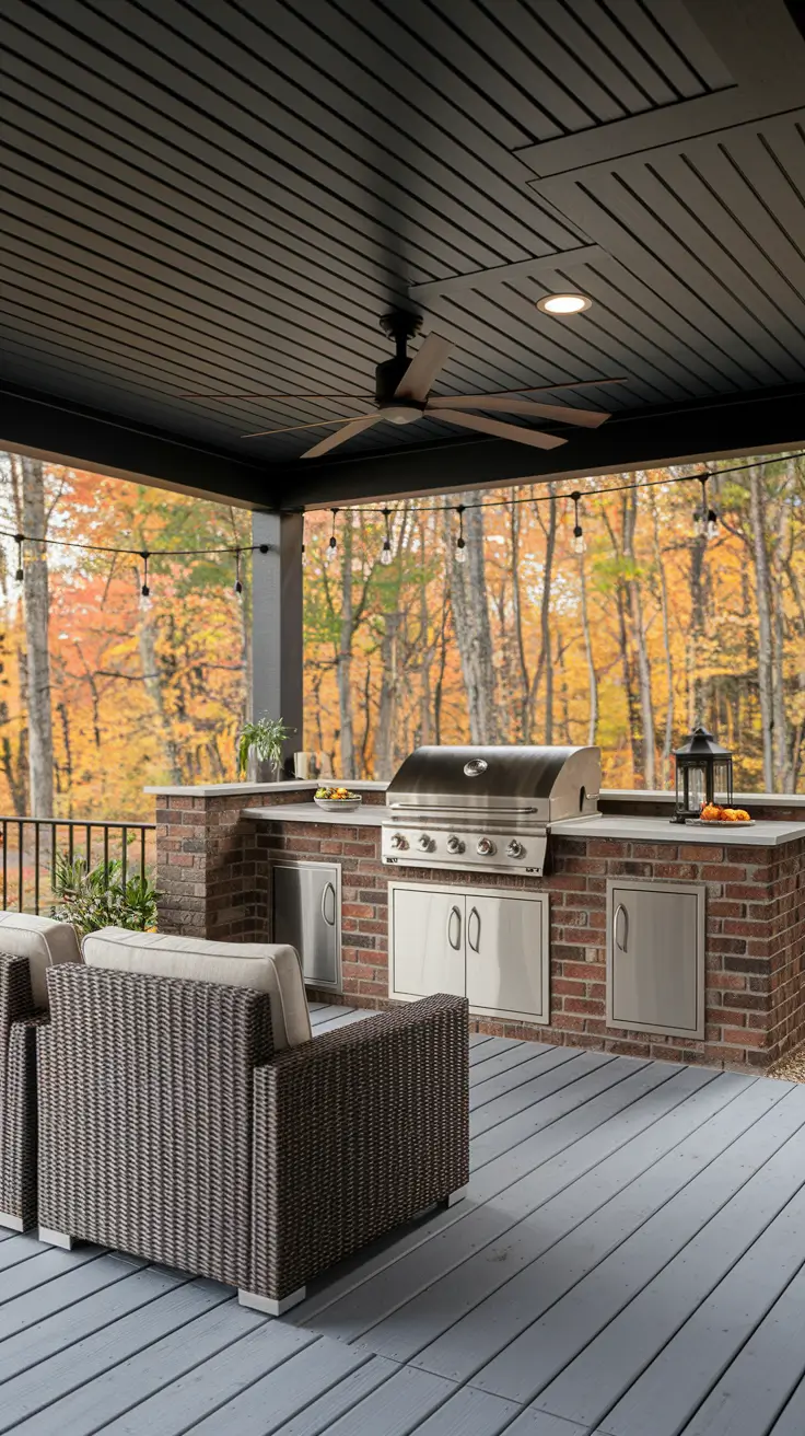 Outdoor BBQ Area with Roof: 10 Practical and Stylish Design Ideas