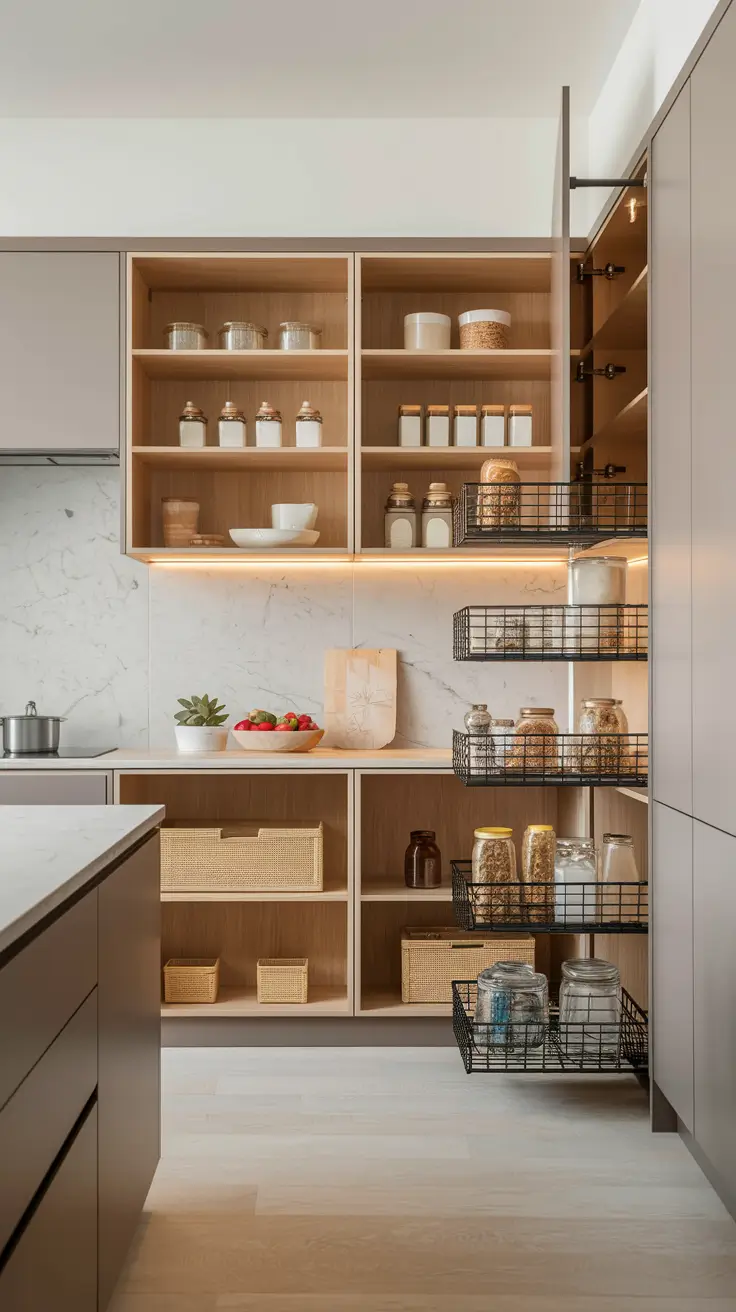 20 Pantry Cabinets Ideas for Stylish and Functional Kitchen Organization