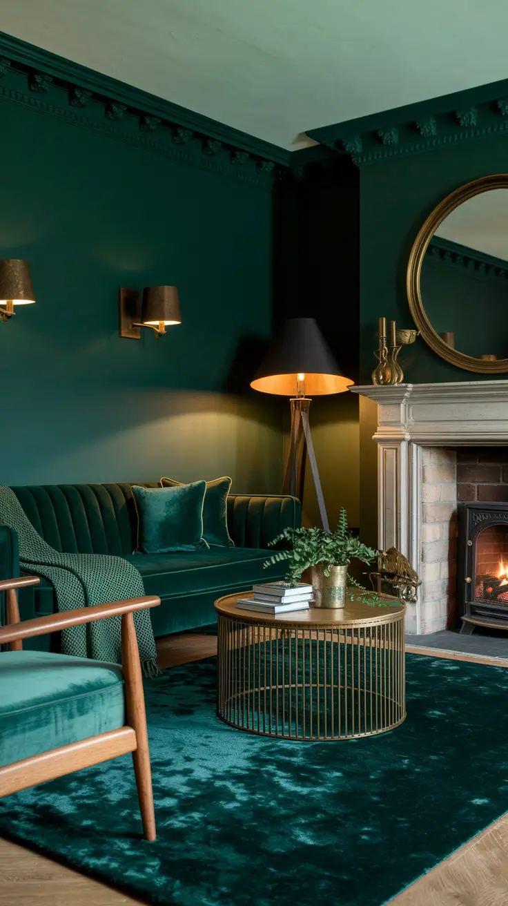 Dark Green Living Room: Inspiring Ideas and Stylish Decor Tips