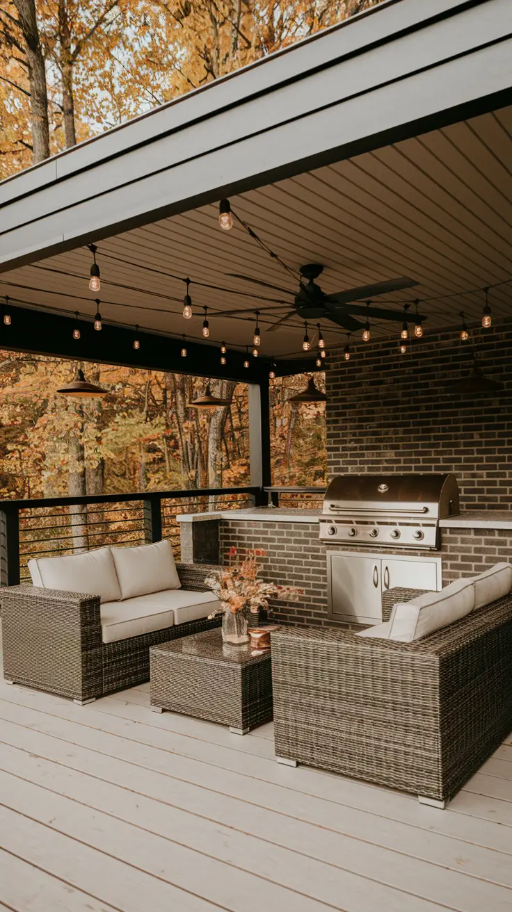 Outdoor BBQ Area with Roof: 10 Practical and Stylish Design Ideas