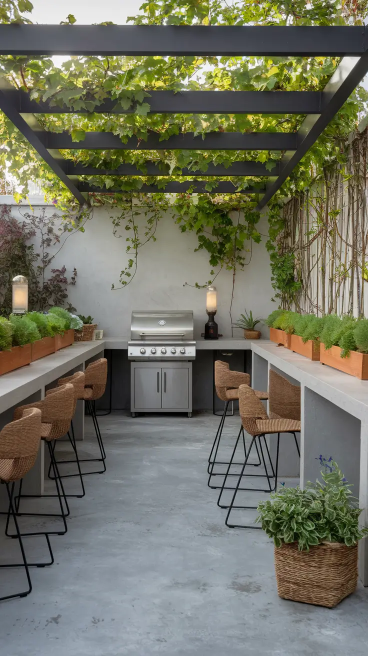 Outdoor BBQ Area with Roof: 10 Practical and Stylish Design Ideas