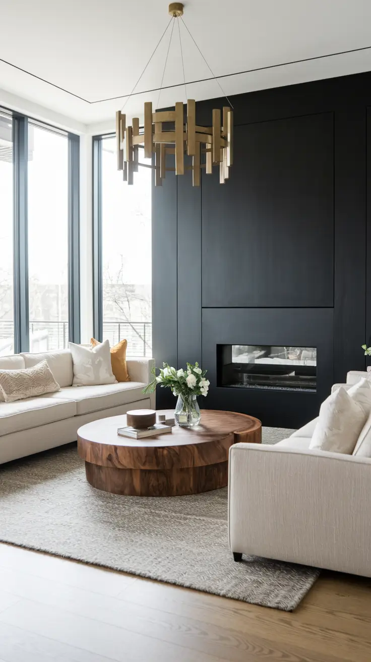 Accent Walls in Living Room Ideas: Stylish Designs with Paint, Wallpaper & Texture