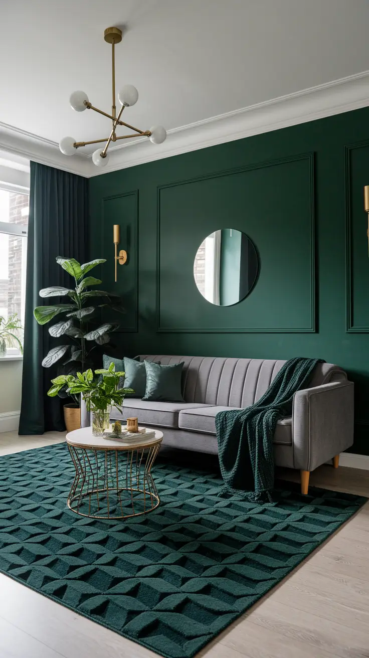 Dark Green Living Room: Inspiring Ideas and Stylish Decor Tips
