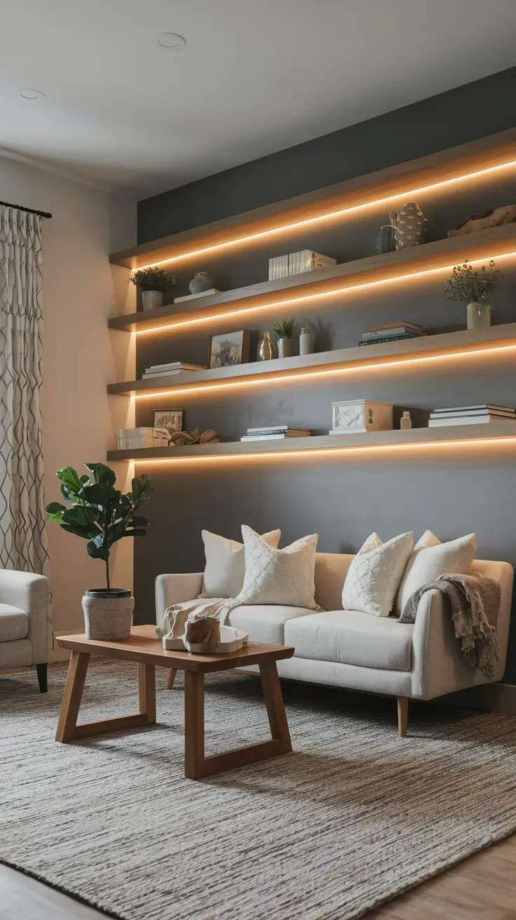 Accent Walls in Living Room Ideas: Stylish Designs with Paint, Wallpaper & Texture