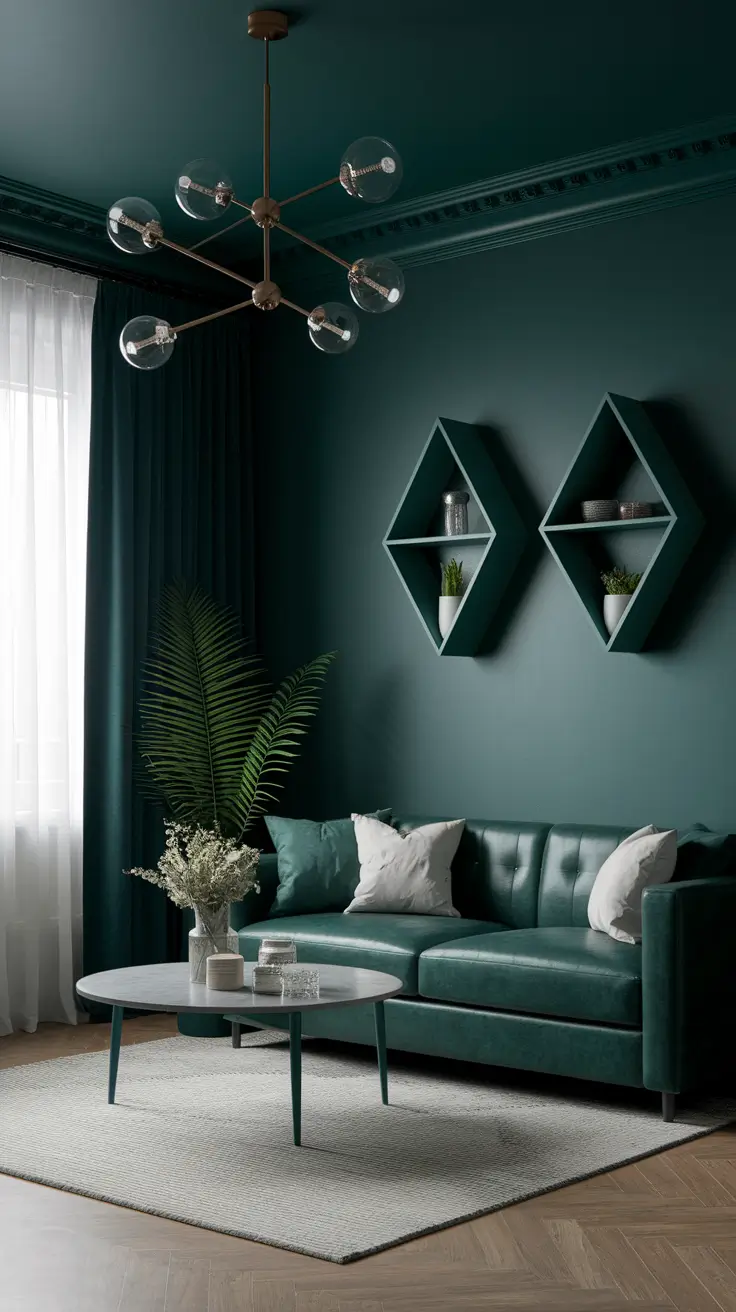 Dark Green Living Room: Inspiring Ideas and Stylish Decor Tips