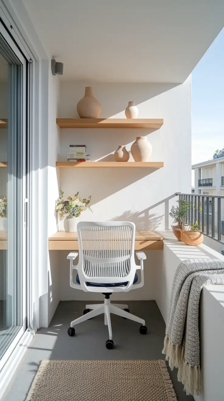 Top Balcony Workspace Ideas for Small, Stylish, and Productive Outdoor Setups