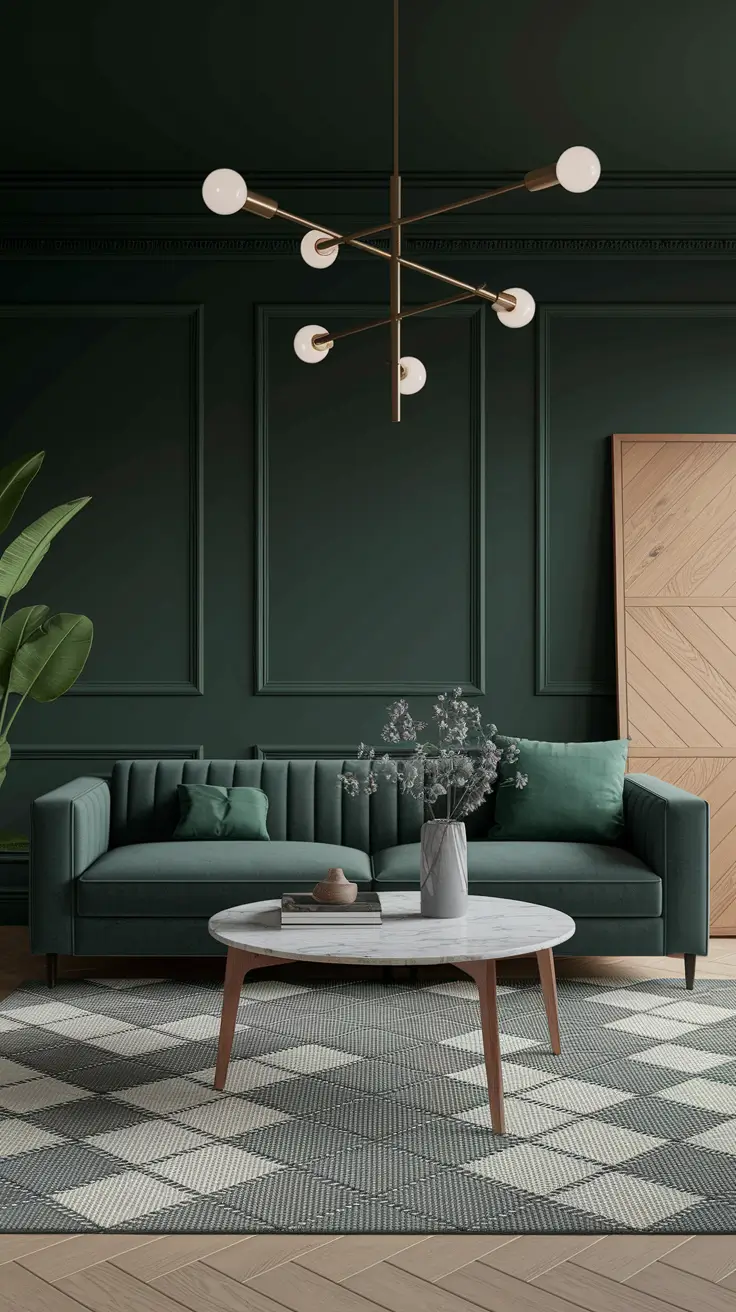 Dark Green Living Room: Inspiring Ideas and Stylish Decor Tips