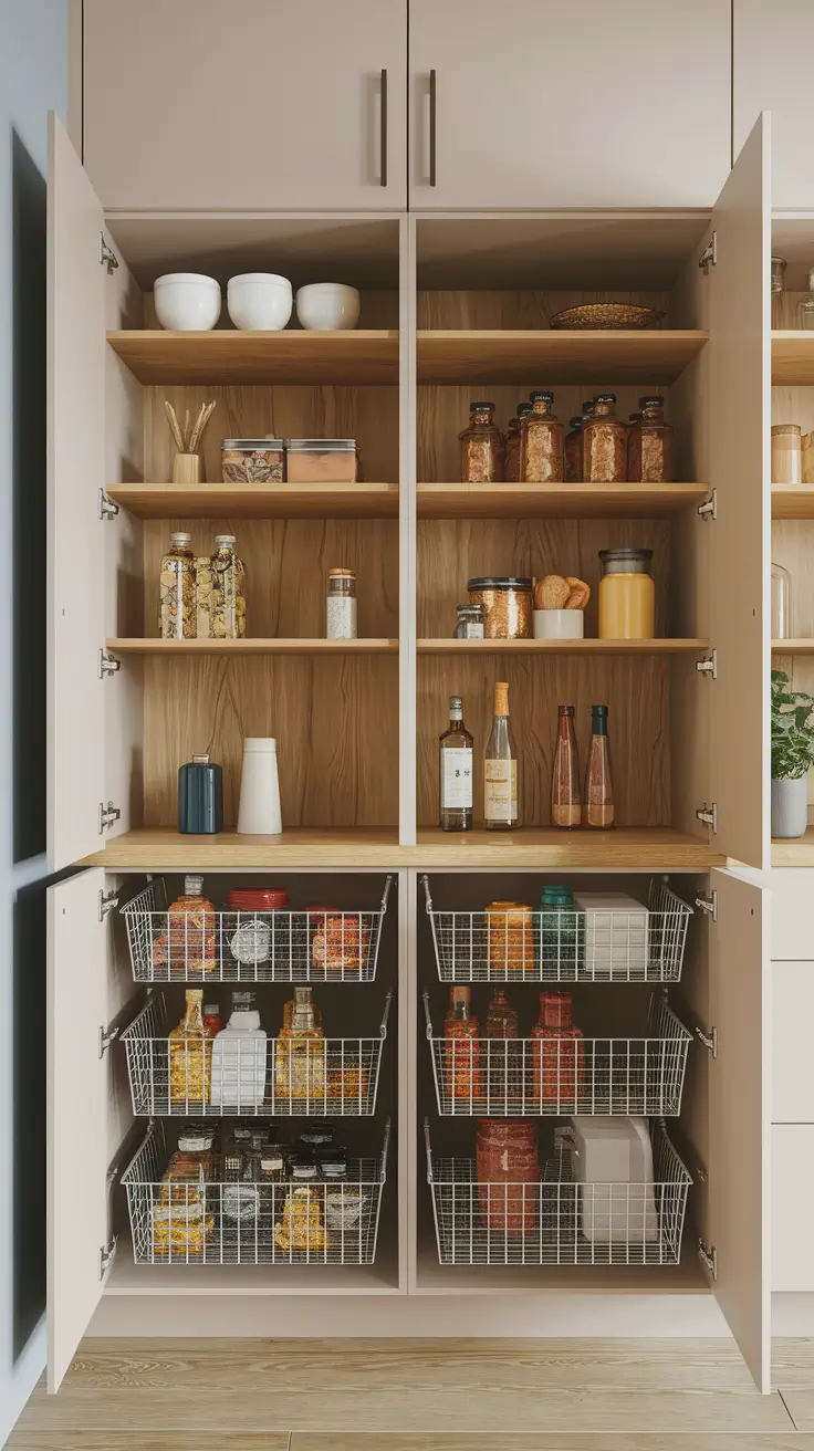 20 Pantry Cabinets Ideas for Stylish and Functional Kitchen Organization
