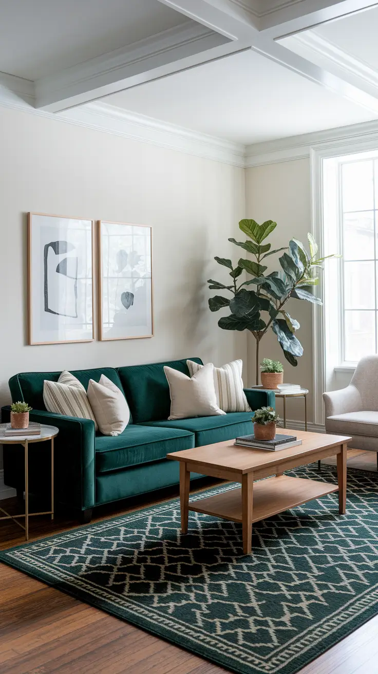 Dark Green Living Room: Inspiring Ideas and Stylish Decor Tips