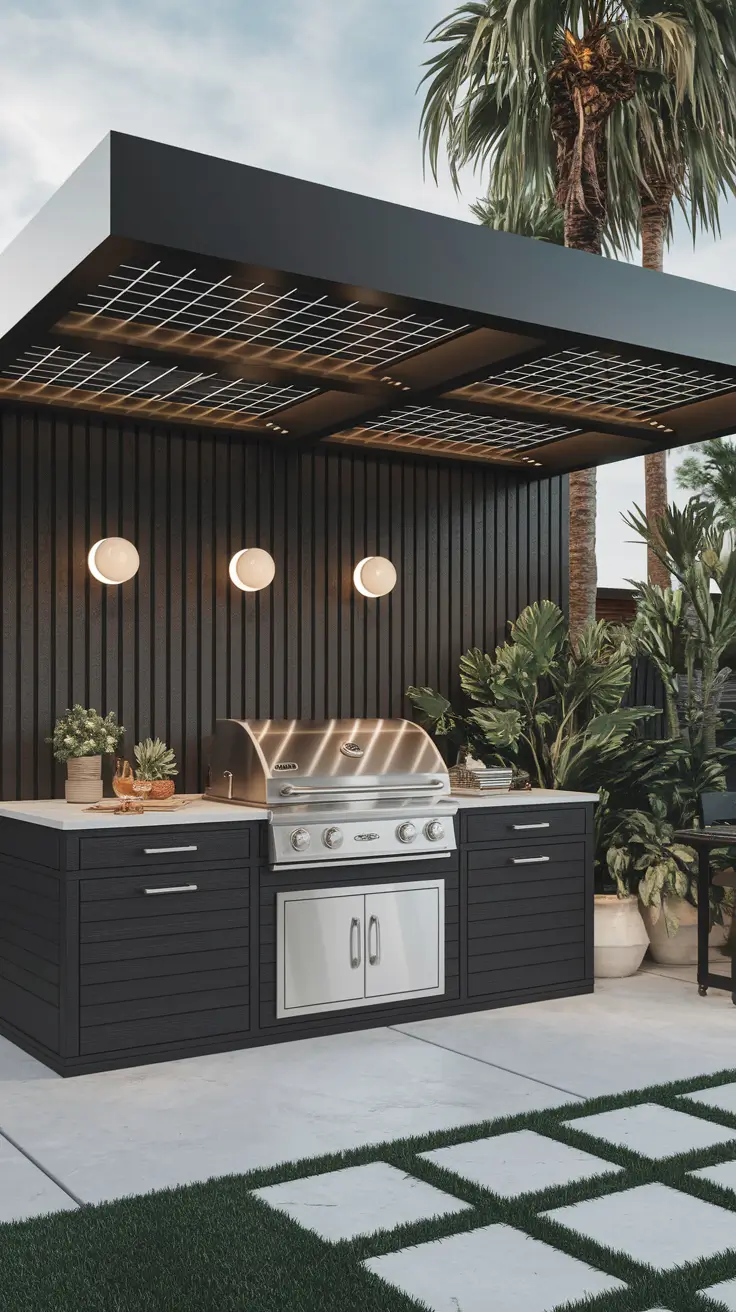 Outdoor BBQ Area with Roof: 10 Practical and Stylish Design Ideas