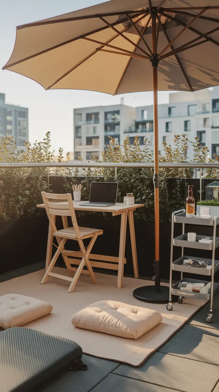 Top Balcony Workspace Ideas for Small, Stylish, and Productive Outdoor Setups