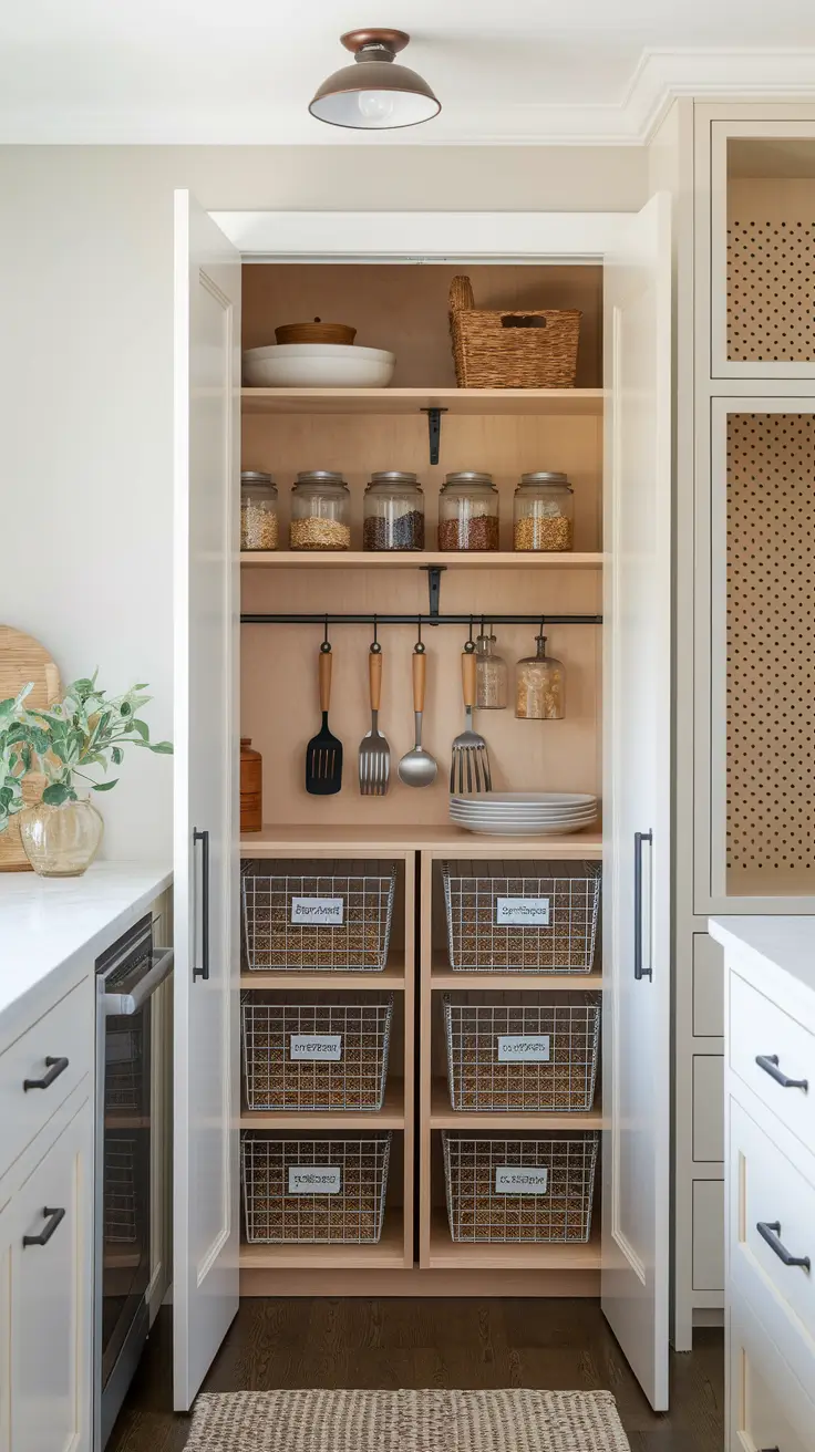 20 Pantry Cabinets Ideas for Stylish and Functional Kitchen Organization