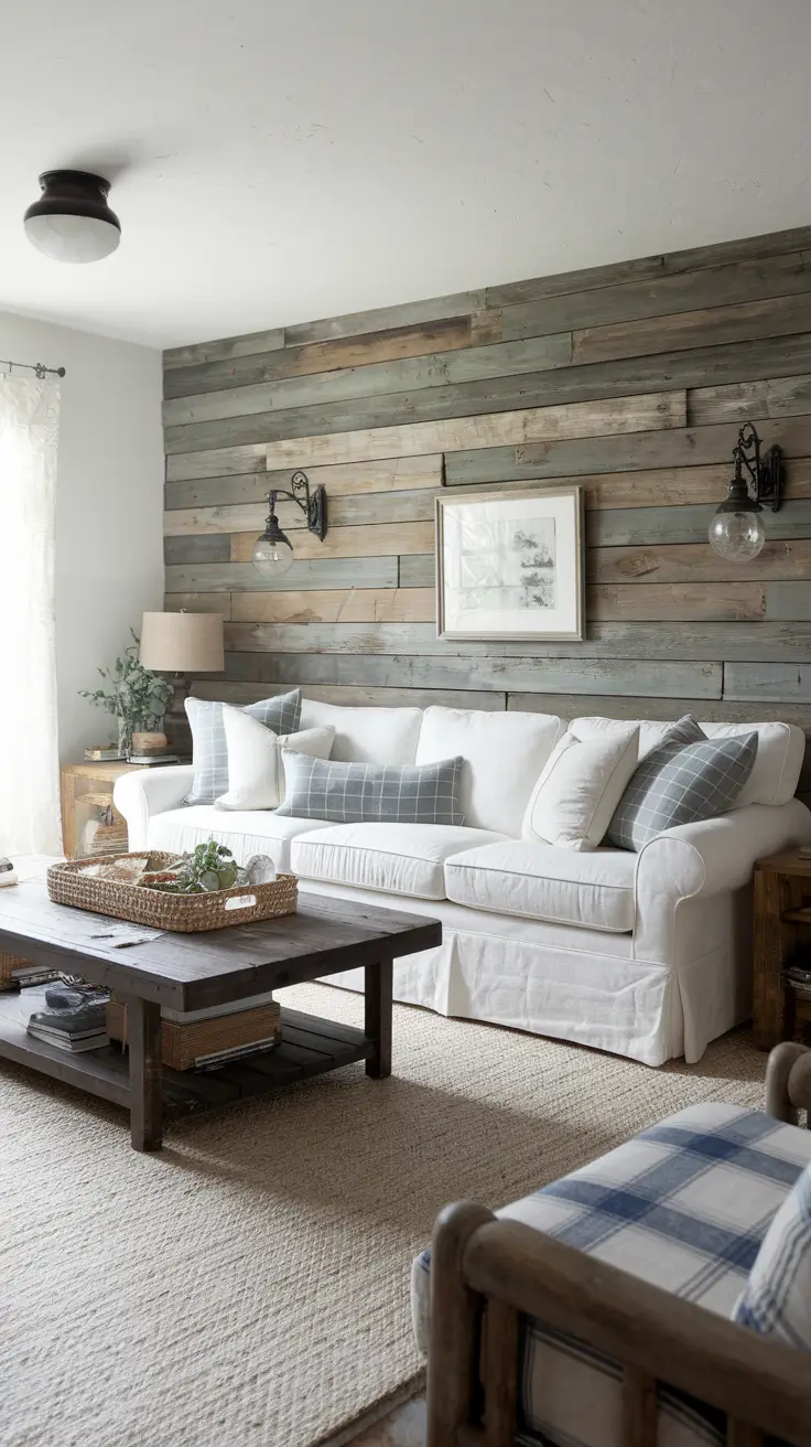 Accent Walls in Living Room Ideas: Stylish Designs with Paint, Wallpaper & Texture