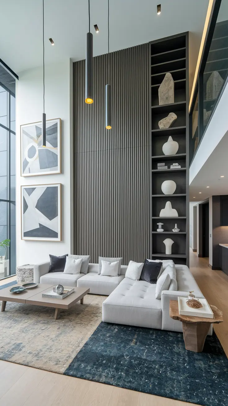 Accent Walls in Living Room Ideas: Stylish Designs with Paint, Wallpaper & Texture